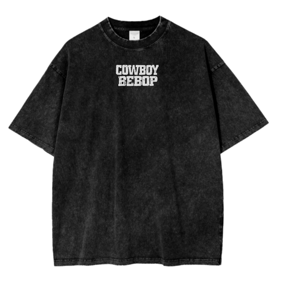 COWBOY BEBOP IX ACID WASH TEE