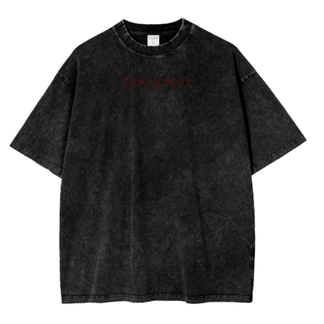 DEATH NOTE II ACID WASH TEE