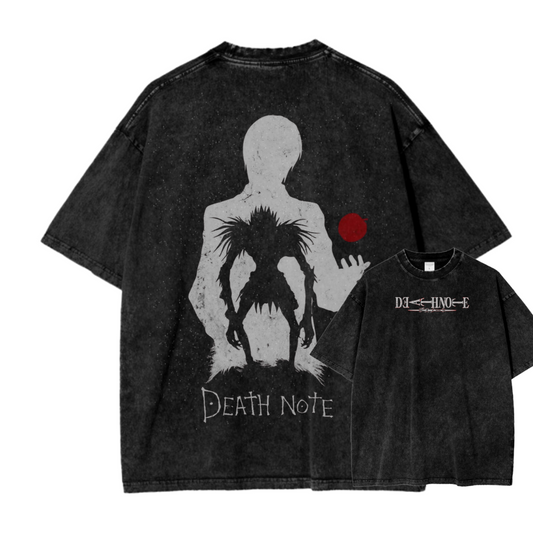 DEATH NOTE VI ACID WASH TEE