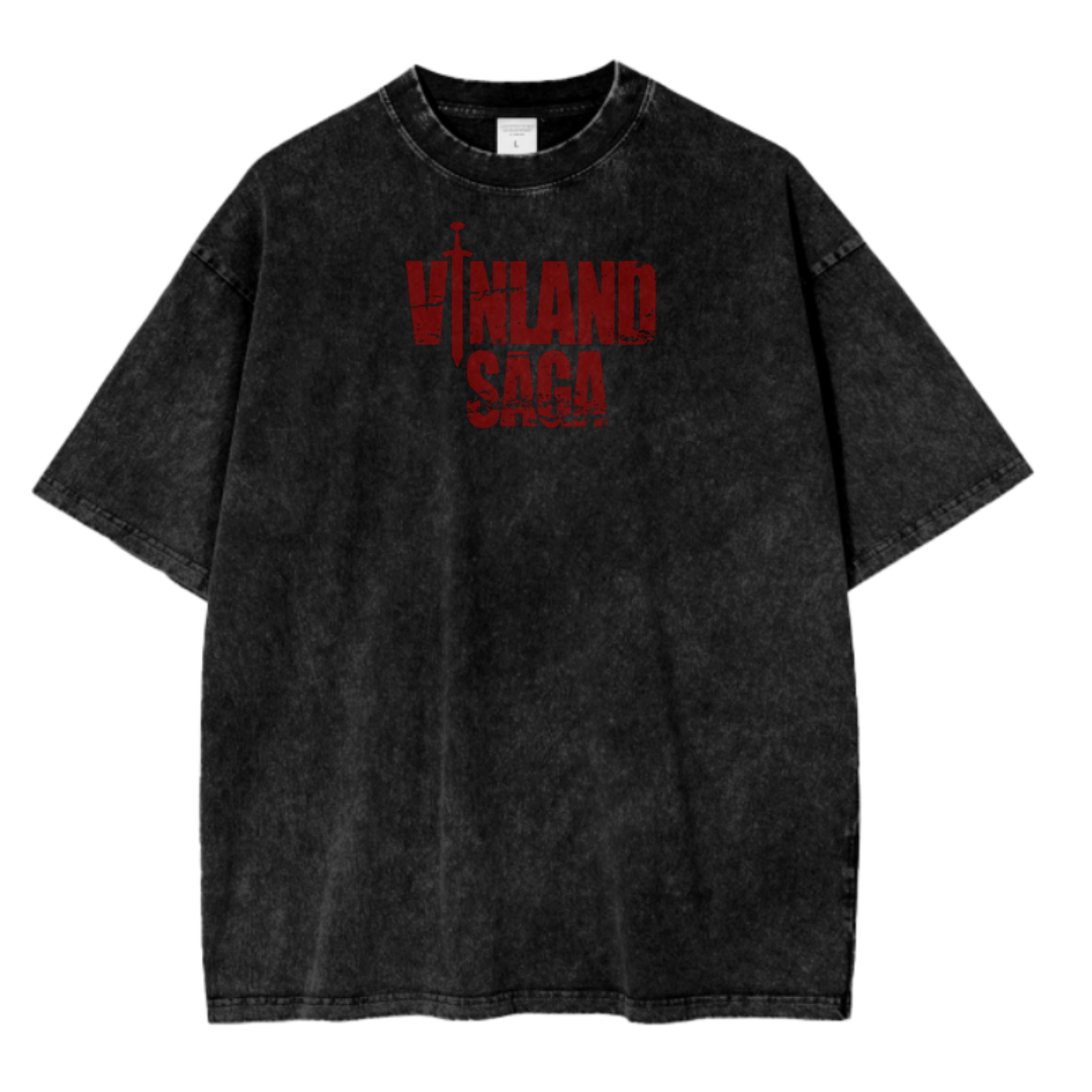 VINLAND SAGA VI ACID WASH TEE