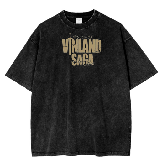 VINLAND SAGA II ACID WASH TEE