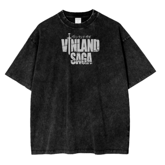 VINLAND SAGA IV ACID WASH TEE