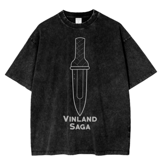 VINLAND SAGA V ACID WASH TEE