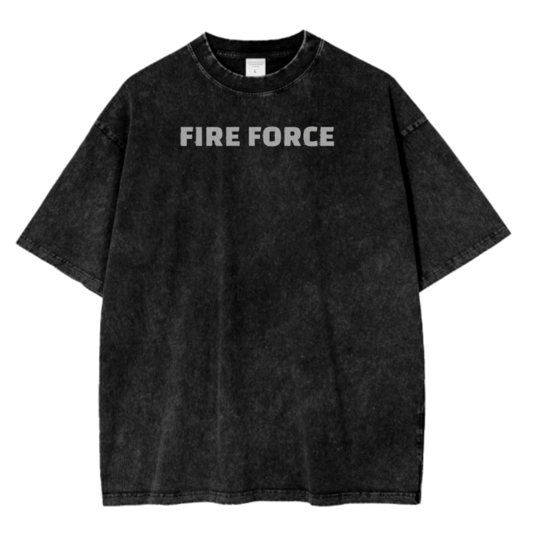 FIRE FORCE II ACID WASH TEE