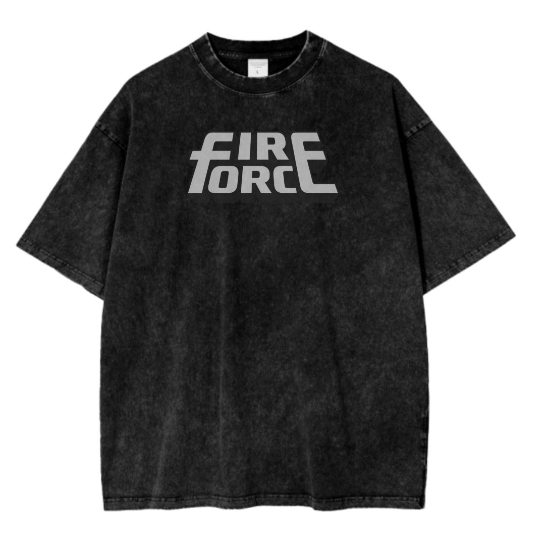 FIRE FORCE III ACID WASH TEE