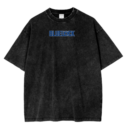 BLUE LOCK IV ACID WASH TEE