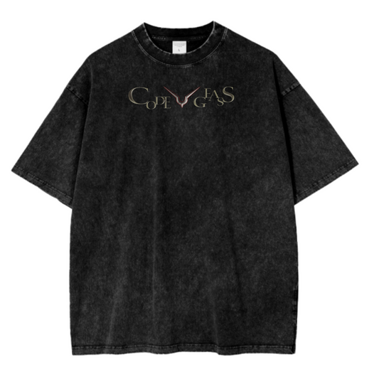 CODE GEASS V ACID WASH TEE