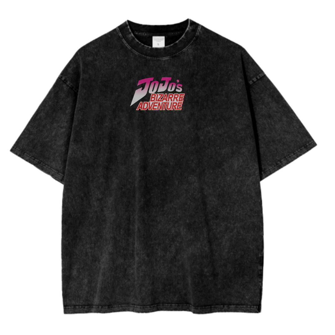 JOJO'S BIZARRE ADVENTURE III ACID WASH TEE