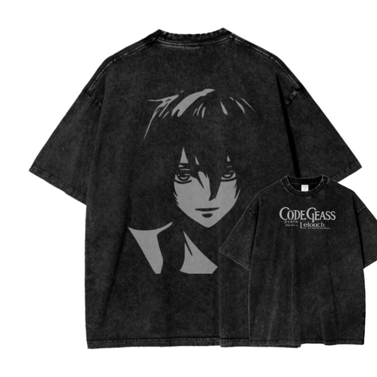 CODE GEASS VI ACID WASH TEE