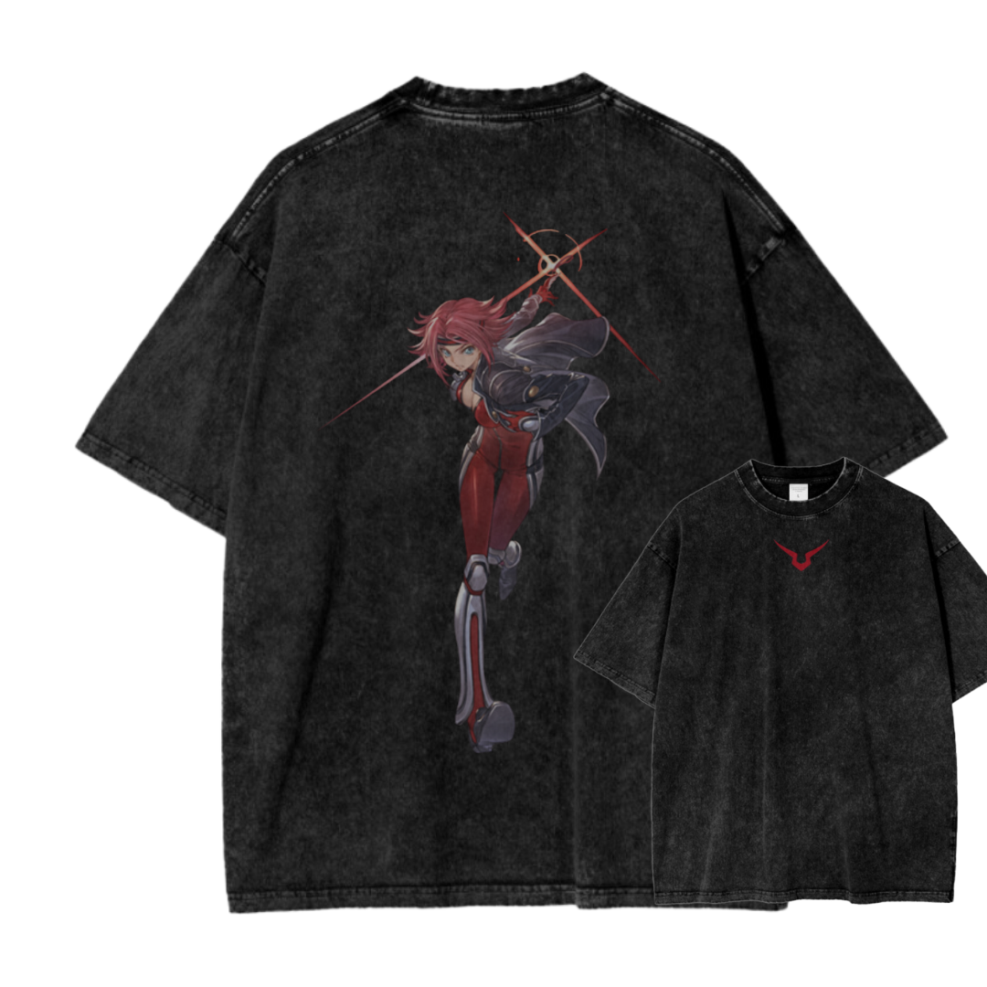 CODE GEASS X ACID WASH TEE