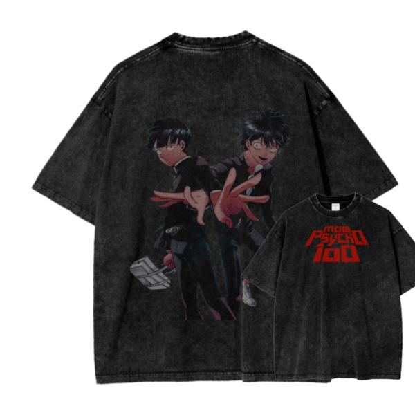 MOB PSYCHO 100 XI ACID WASH TEE