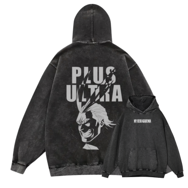 MY HERO ACADEMIA I ACID WASH HOODIE