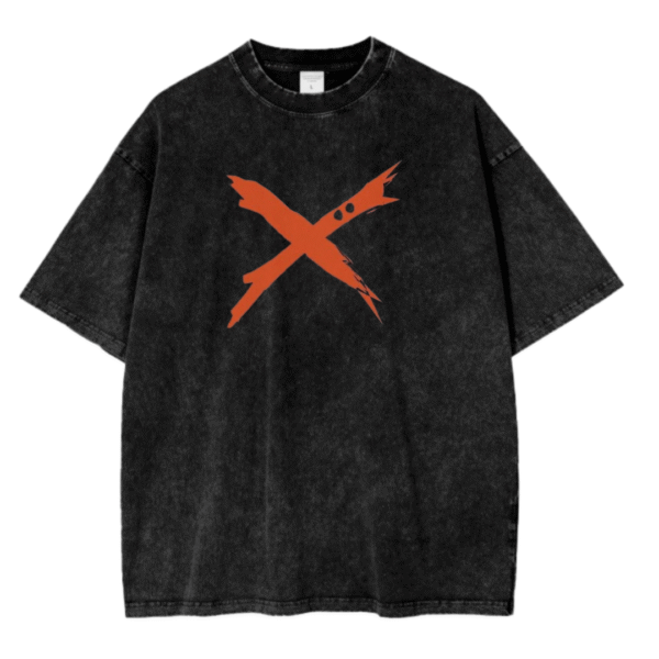 BAKUGO I ACID WASH TEE