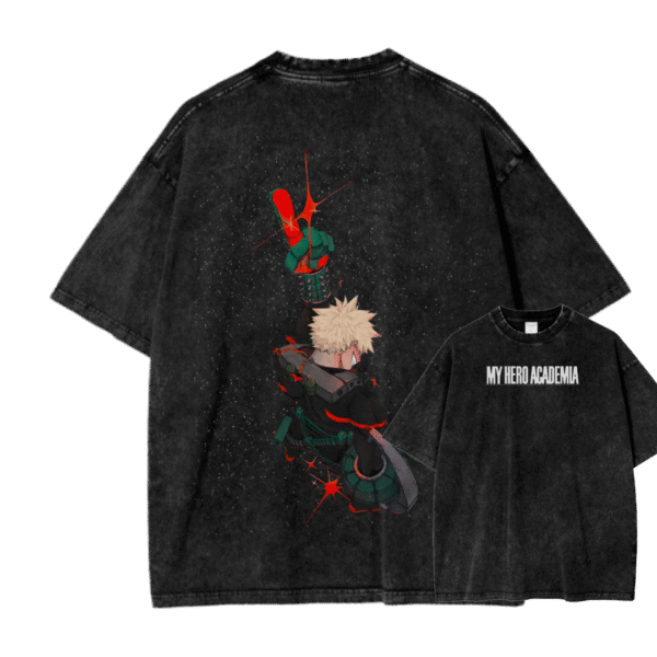BAKUGO IV ACID WASH TEE