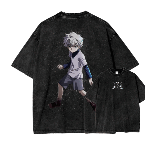 HUNTER X HUNTER V ACID WASH TEE