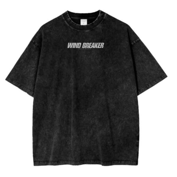 WIND BREAKER I ACID WASH TEE