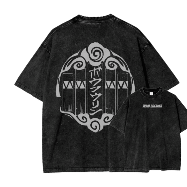 WIND BREAKER III ACID WASH TEE