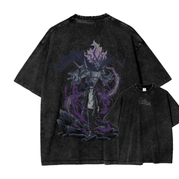 SOLO LEVELING VI ACID WASH TEE