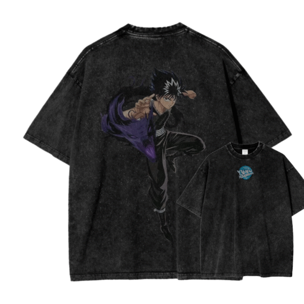 YU YU HAKUSHO VI ACID WASH TEE