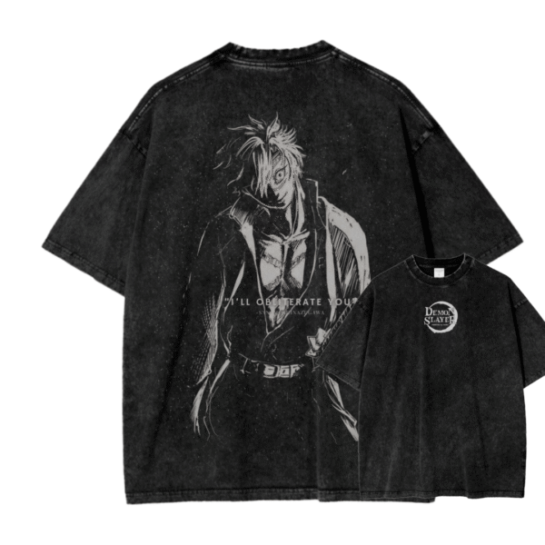 DEMON SLAYER VIII ACID WASH TEE