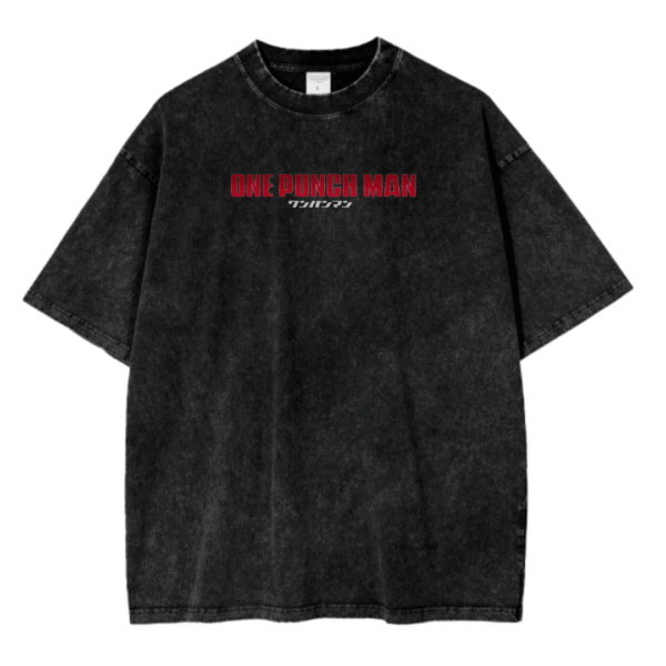 ONE PUNCH MAN II ACID WASH TEE