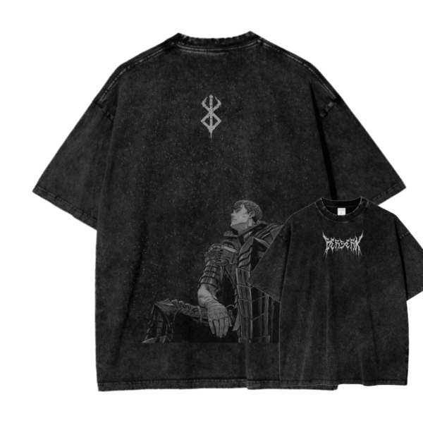 BERSERK VII ACID WASH TEE
