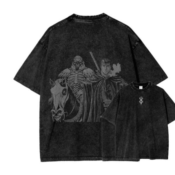 BERSERK XIII ACID WASH TEE
