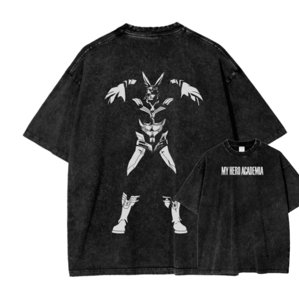 MY HERO ACADEMIA X ACID WASH TEE