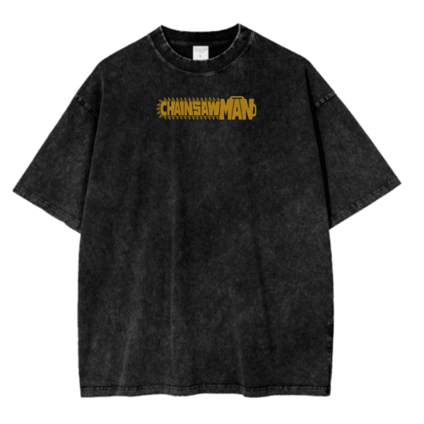 CHAINSAW MAN III ACID WASH TEE