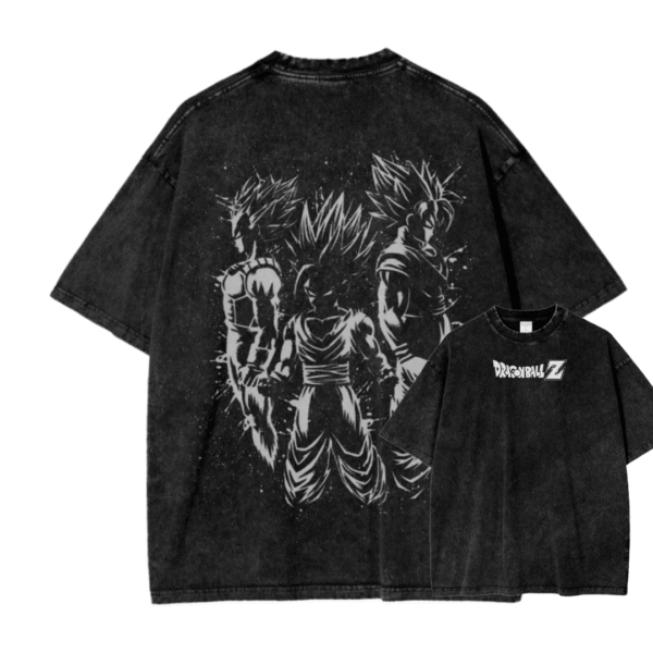 DRAGON BALL XIV ACID WASH TEE