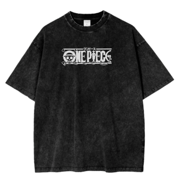 ONE PIECE III ACID WASH TEE