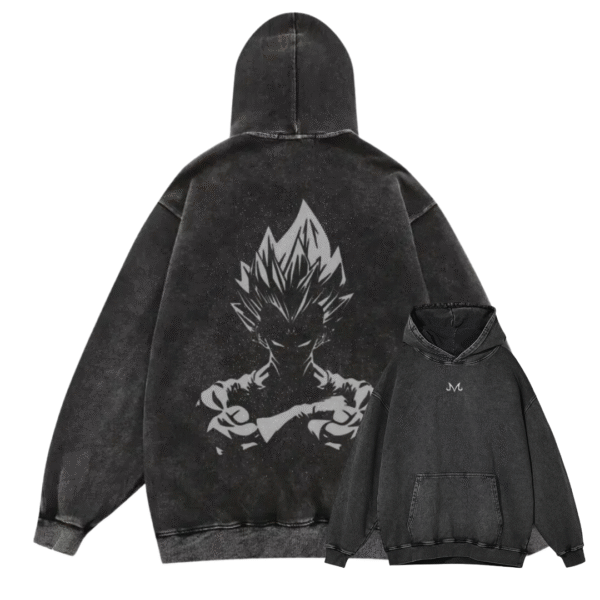 VEGETA I ACID WASH HOODIE