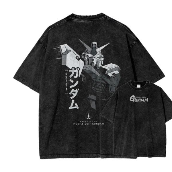 GUNDAM IV ACID WASH TEE