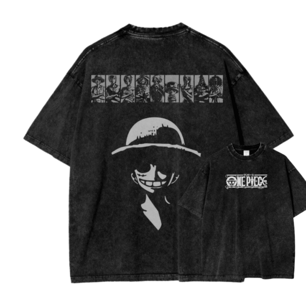 ONE PIECE IX ACID WASH TEE