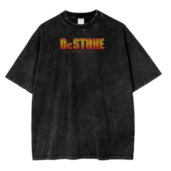 DR STONE I ACID WASH TEE