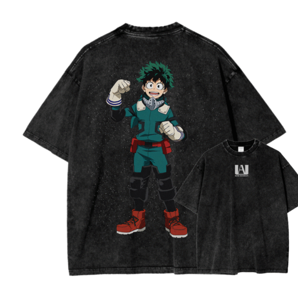 MY HERO ACADEMIA IV ACID WASH TEE
