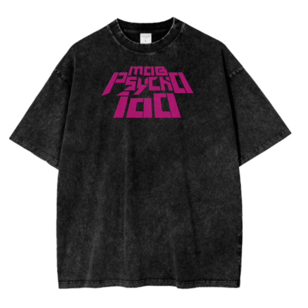 MOB PSYCHO 100 II ACID WASH TEE
