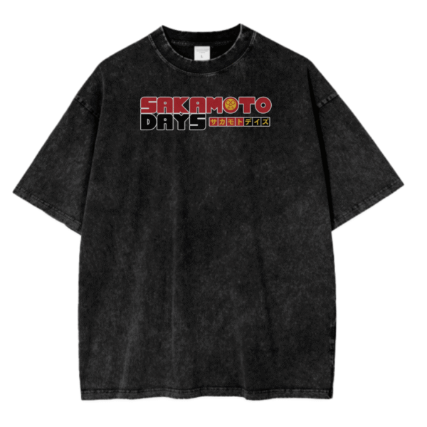 SAKAMOTO DAYS II ACID WASH TEE