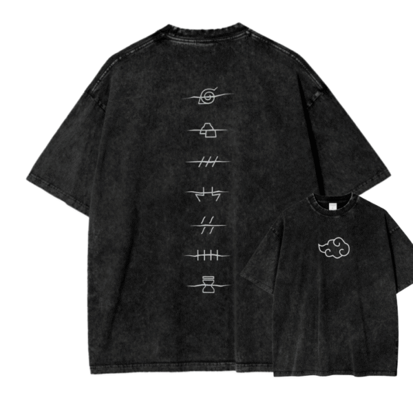 AKATSUKI II ACID WASH TEE
