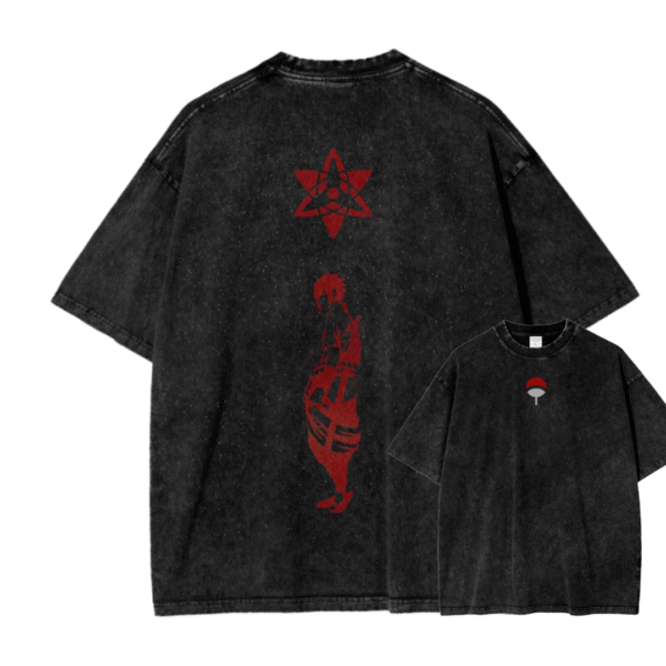 SASUKE V ACID WASH TEE