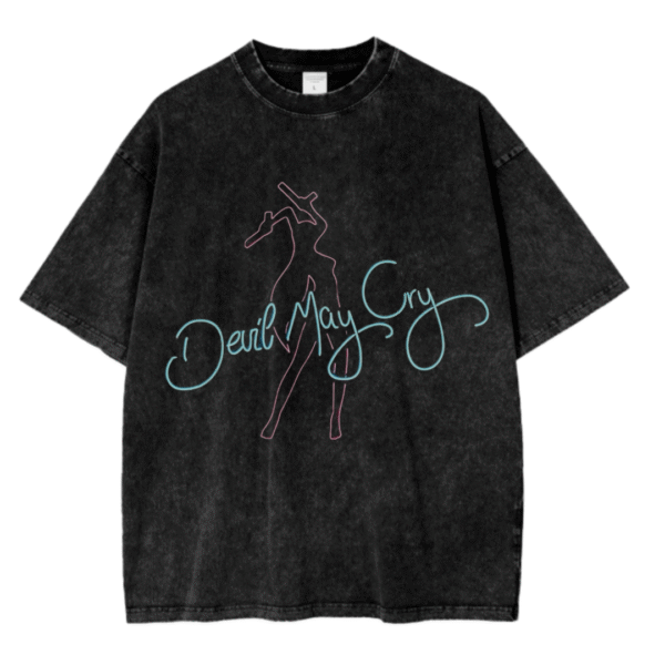 DEVIL MAY CRY IV ACID WASH TEE