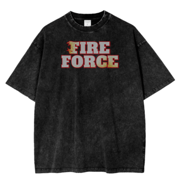 FIRE FORCE IV ACID WASH TEE