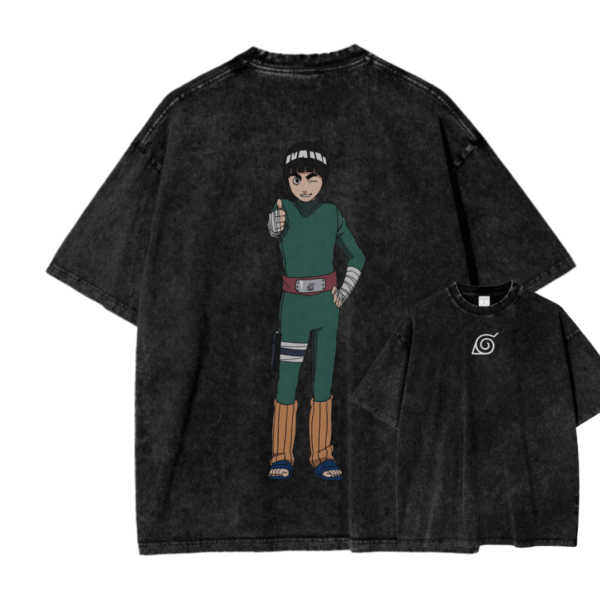 ROCK LEE III ACID WASH TEE