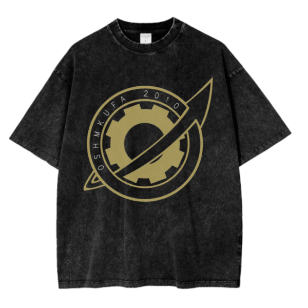 STEINS GATE VI ACID WASH TEE