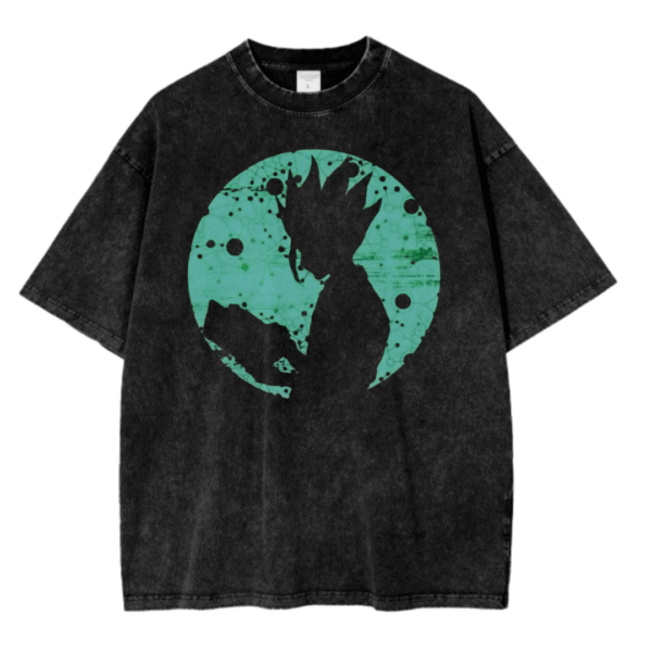DR STONE III ACID WASH TEE