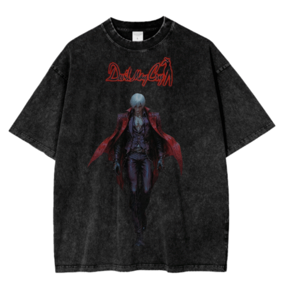 DEVIL MAY CRY V ACID WASH TEE