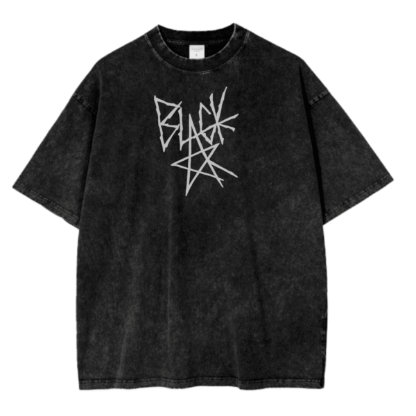 SOUL EATER V ACID WASH TEE