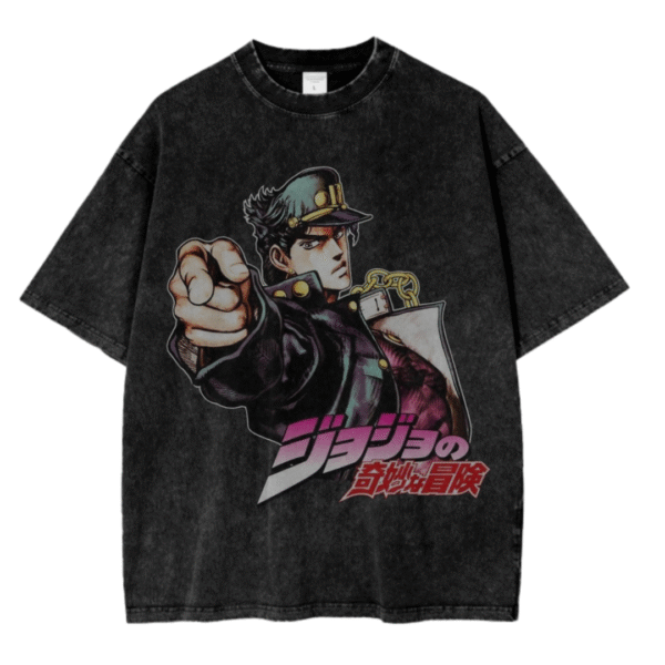 JOJO'S BIZARRE ADVENTURE XIV ACID WASH TEE