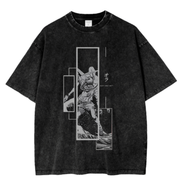 JOJO'S BIZARRE ADVENTURE XV ACID WASH TEE