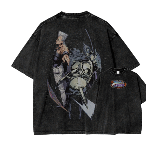 JOJO'S BIZARRE ADVENTURE XVIII ACID WASH TEE